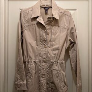 TALL - Eddie Bauer Women's Beige Utility Jacket